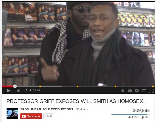professor griff will smith gay