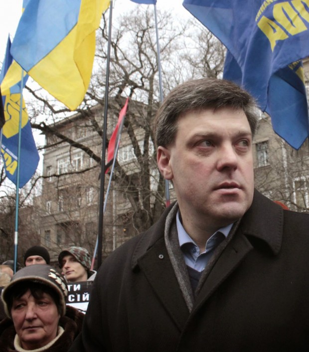 Svoboda's leader Oleh Tyahnybok probably facing hard times ahead.