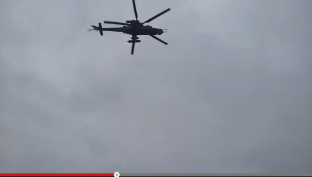 Military helicopters in the Crimea MI 28 2