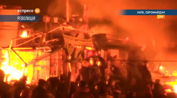 fights on edge of fire