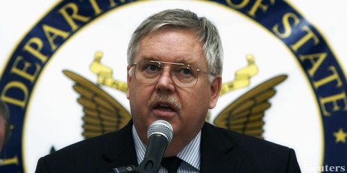 Amb. John Tefft. Photo by Reuters.