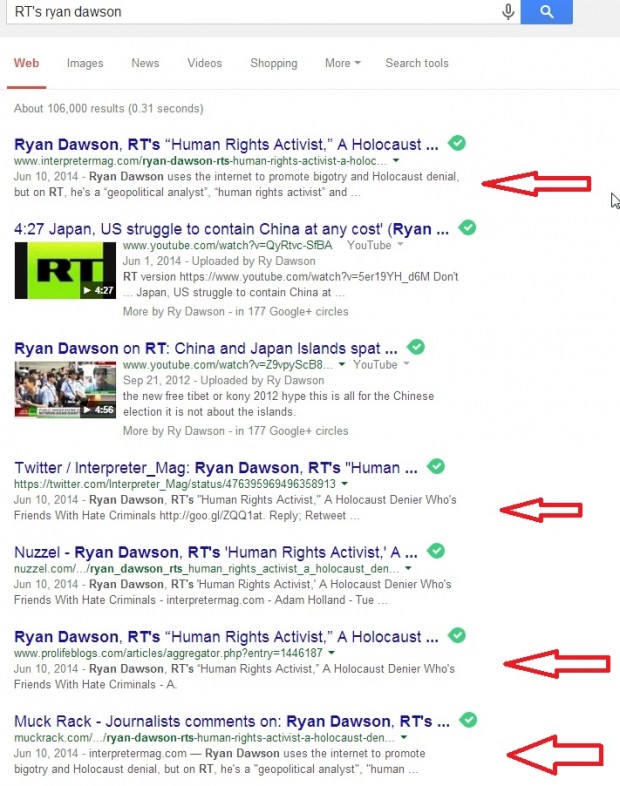 ryan dawson search results