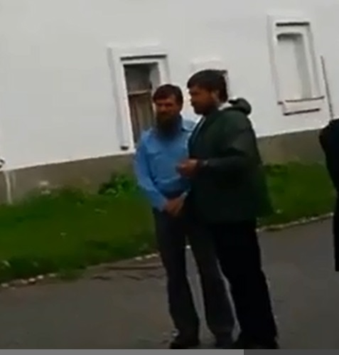 Possibly Konstantin Malofeyev with Igor Strelkov and Aleksandr Dugin in Valaam