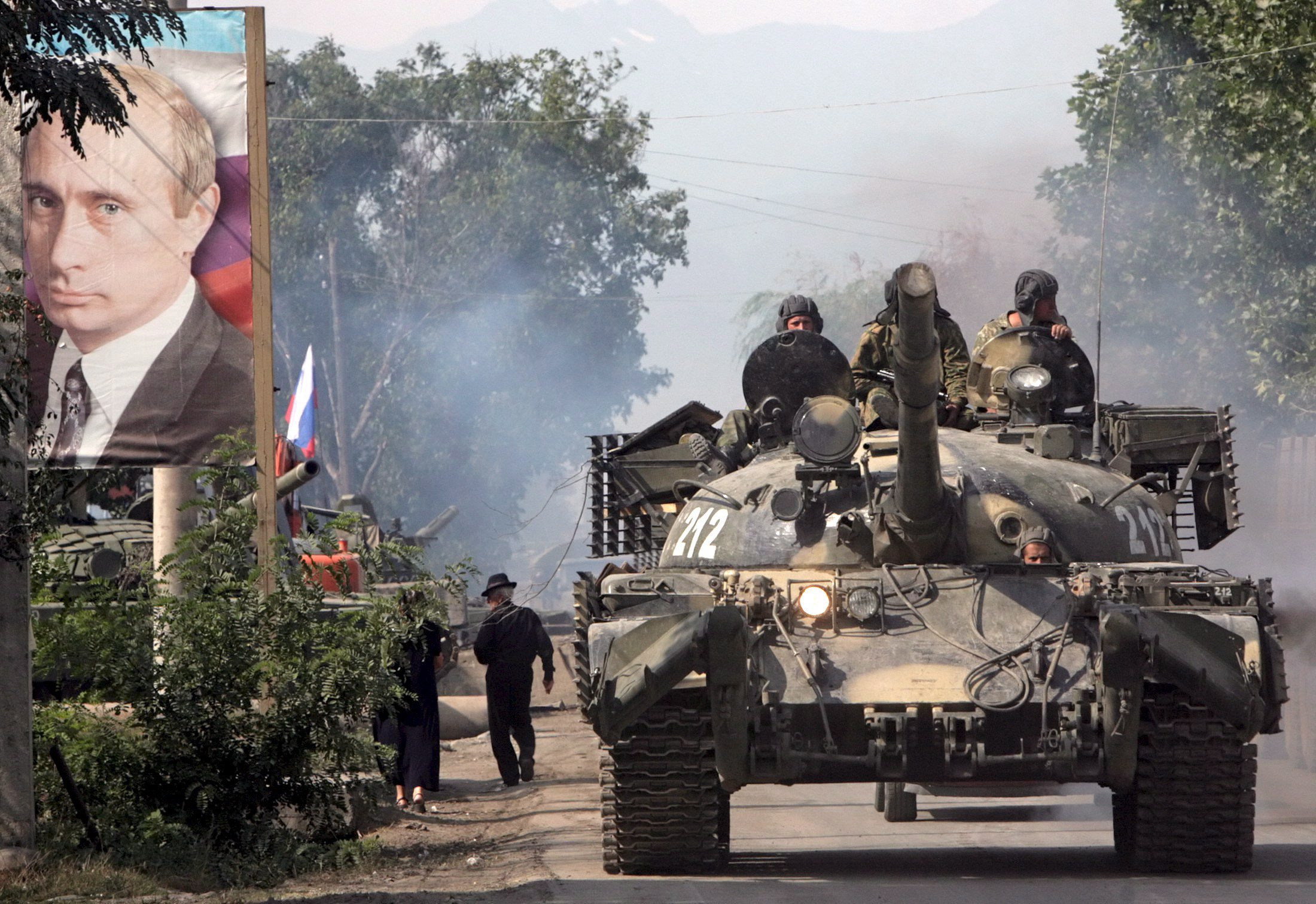 Военный конфликт в осетии. Северная Осетия август 2008.